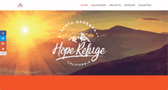 Desktop Screenshot of hoperefuge.org